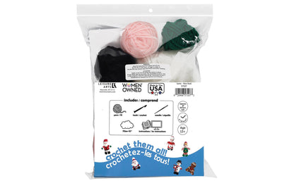 Santa Crochet Kit for beginners, Amigurumi