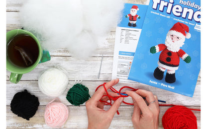 Santa Crochet Kit for beginners, Amigurumi