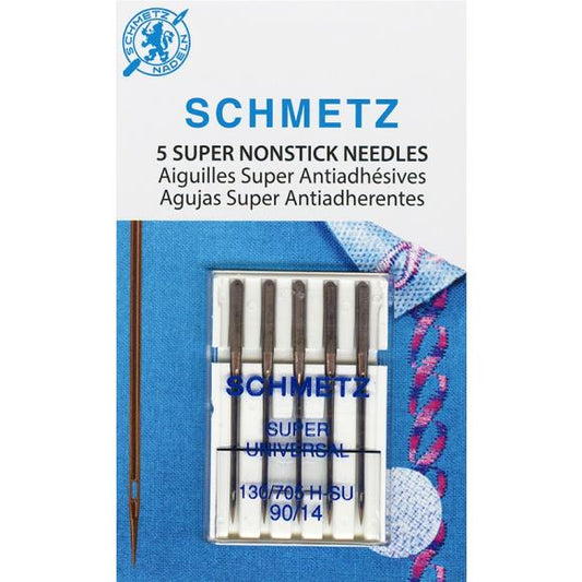 Schmetz Super Nonstick Machine Needles - Size 90/14 - 5pcs