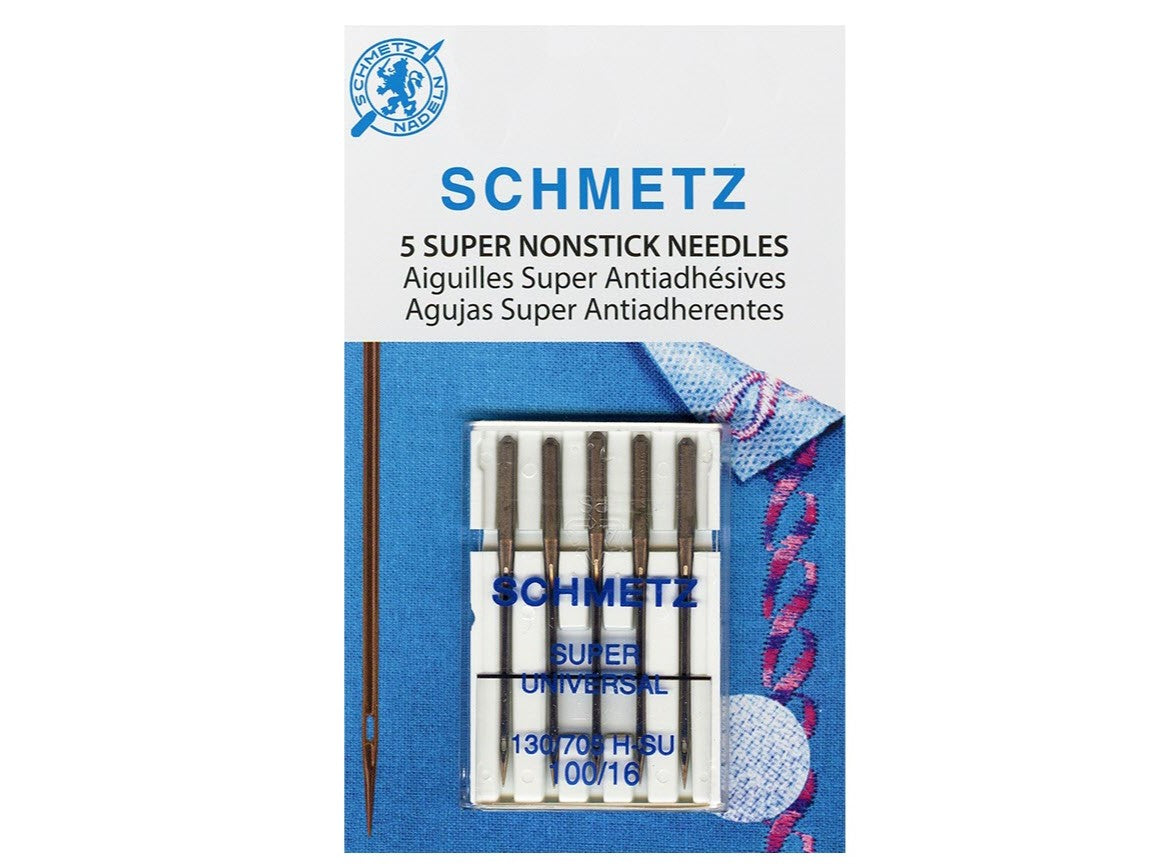 Schmetz Super Nonstick Machine Needles - Size 100/16 - 5pcs
