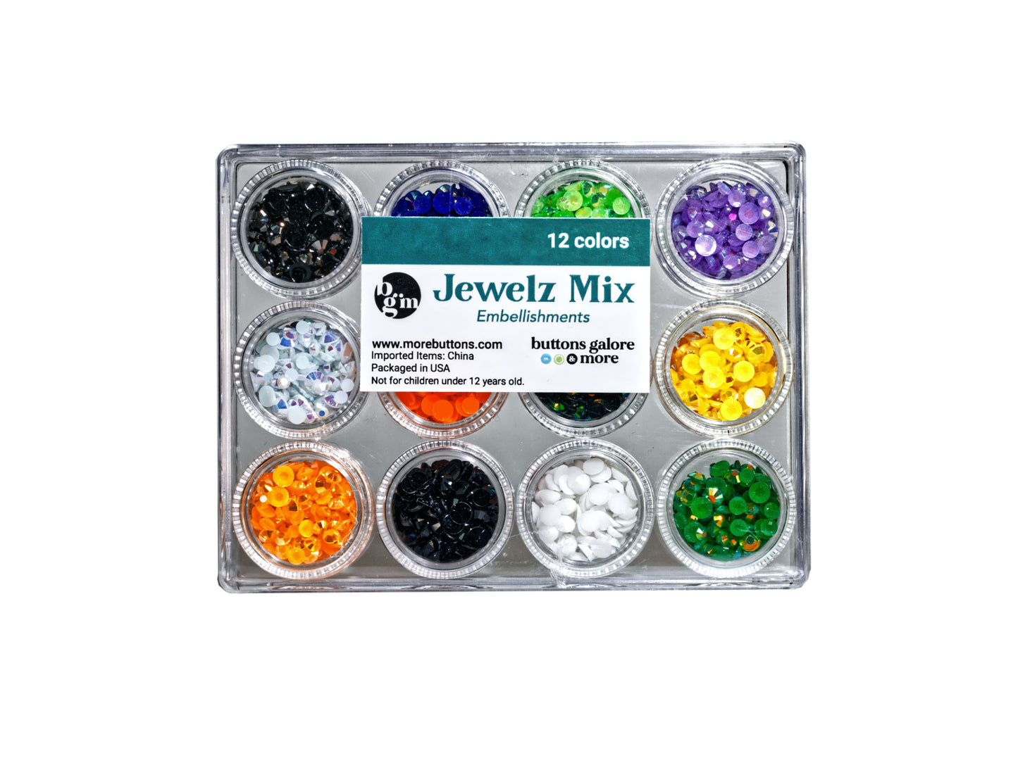 Buttons Galore Jewelz Mix for craft embellishments