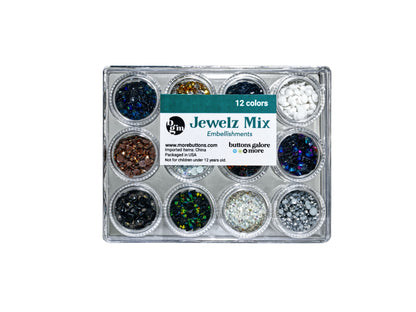 Buttons Galore Jewelz Mix for craft embellishments