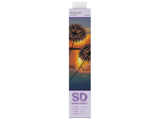 Diamond Dotz - Simply Dotz Diamond Art Kit 9.9"X13.8" - Evening Lake