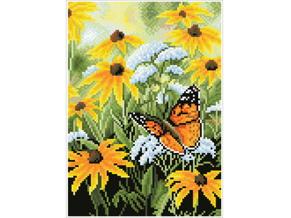 Diamond Dotz - Simply Dotz Diamond Art Kit 9.9"X13.8" - Spring Flight