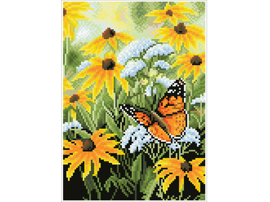 Diamond Dotz - Simply Dotz Diamond Art Kit 9.9"X13.8" - Spring Flight