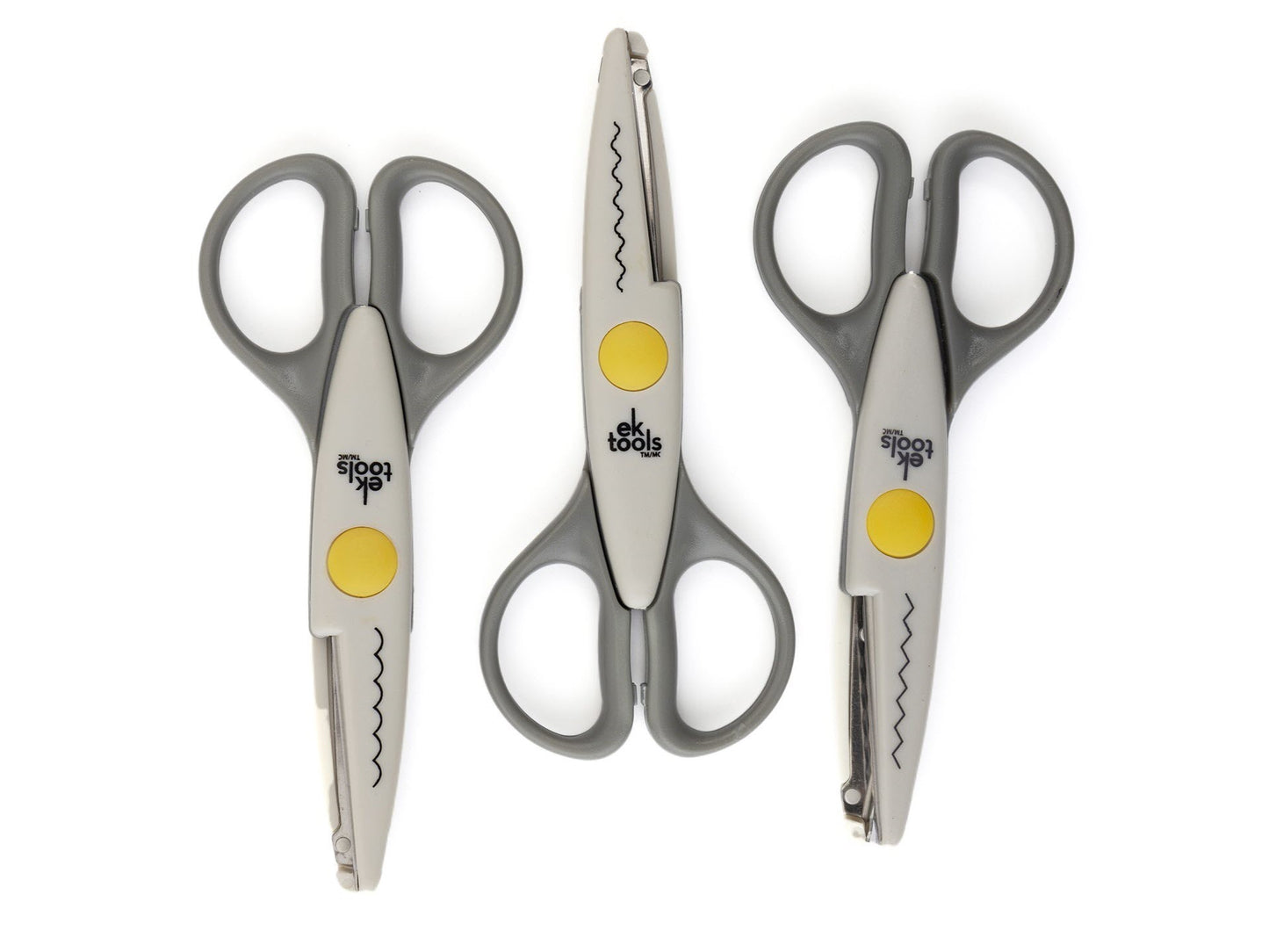 Decorative Scissors for paper crafting, 3pc - EK Success