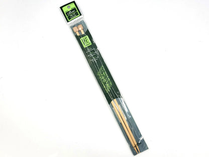 Clover Takumi Bamboo Single Point Knitting Needles 13in to 14in 10 6mm - front