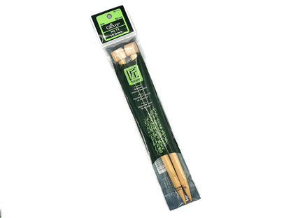Clover Takumi Bamboo Single Point Knitting Needles 9" 15 10mm front