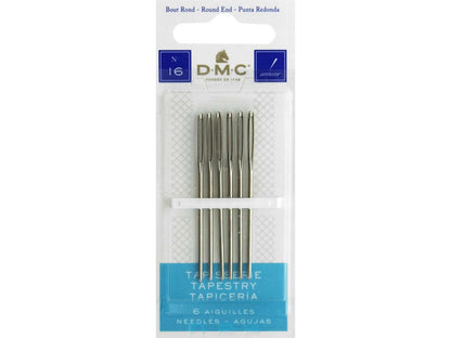 DMC Tapestry and Cross Stitch Needles, 6pc, Size 16