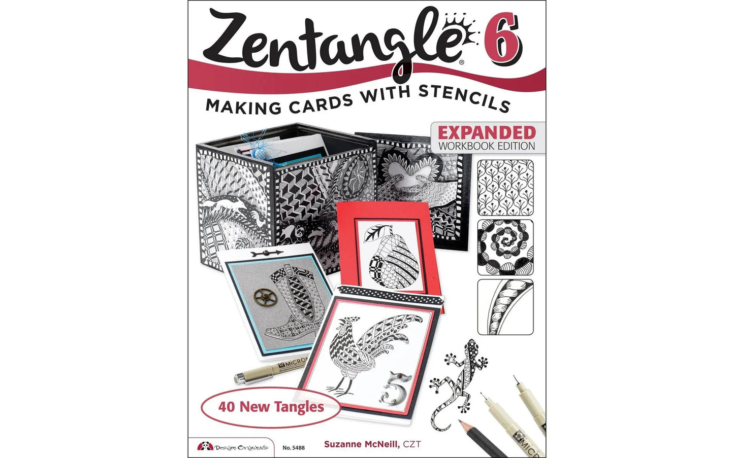 Zentangle 6 Expanded Edition – Card Making with Stencils | Design Originals