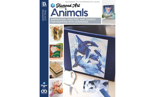 Diamond Art Animals Painting Book – 10 Animal Charts | Leisure Arts