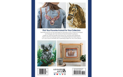 Diamond Art Animals Painting Book – 10 Animal Charts | Leisure Arts