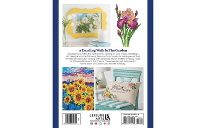 Diamond Art Flowers Painting Book – 10 Floral Charts | Leisure Arts