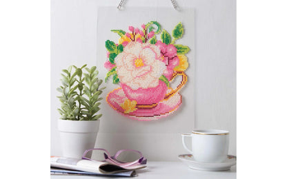 Diamond Art Flowers Painting Book – 10 Floral Charts | Leisure Arts
