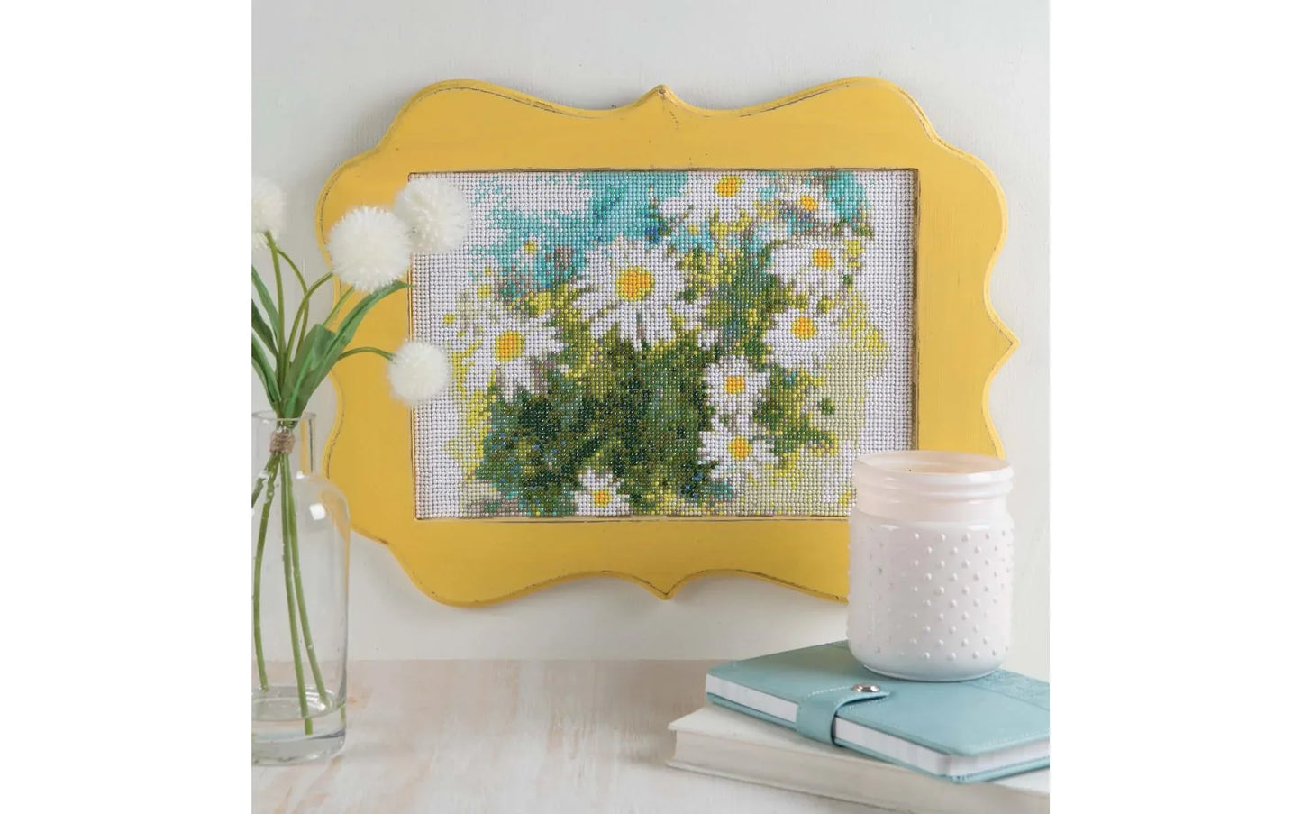 Diamond Art Flowers Painting Book – 10 Floral Charts | Leisure Arts