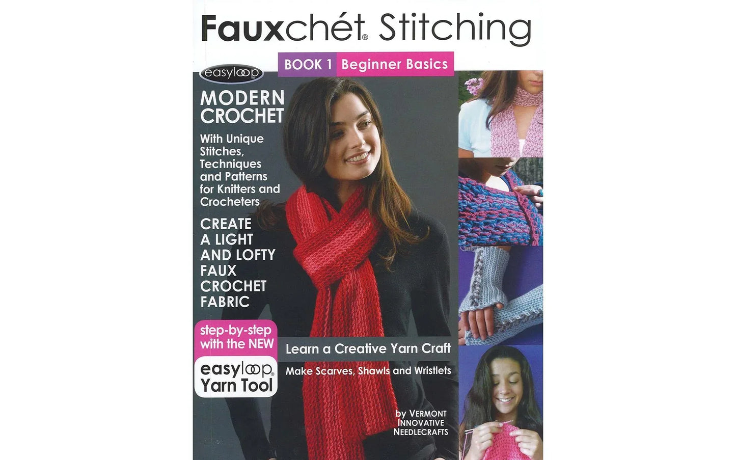Fauxchet Stitching Books 1 & 2 – Complete Set | Vermont Innovative Needlecrafts