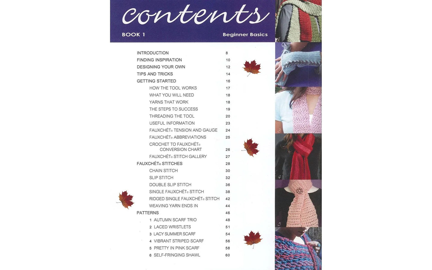 Fauxchet Stitching Books 1 & 2 – Complete Set | Vermont Innovative Needlecrafts