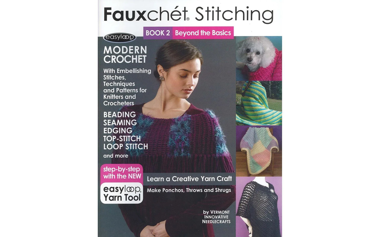 Fauxchet Stitching Books 1 & 2 – Complete Set | Vermont Innovative Needlecrafts