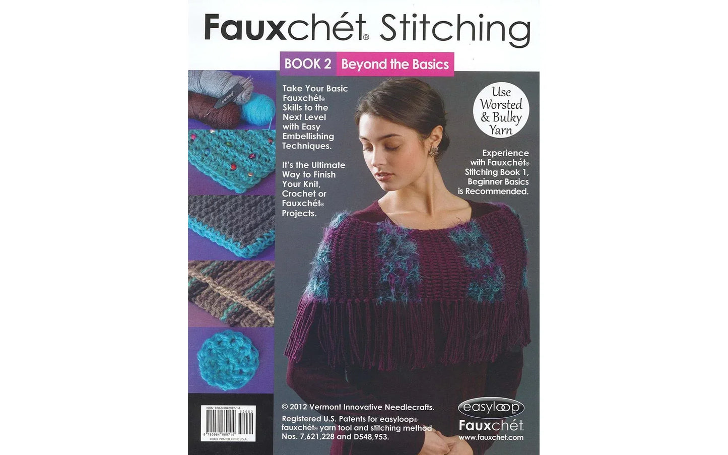 Fauxchet Stitching Books 1 & 2 – Complete Set | Vermont Innovative Needlecrafts