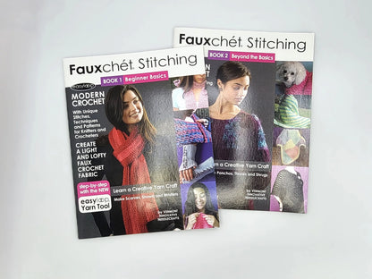 Fauxchet Stitching Books 1 & 2 – Complete Set | Vermont Innovative Needlecrafts