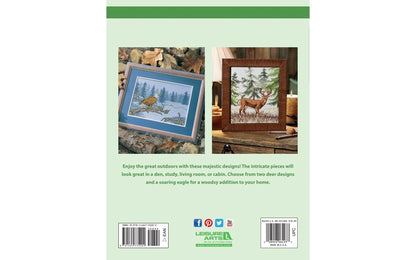 Wildlife Portraits Cross Stitch Book – Deer & Eagle Designs | Leisure Arts