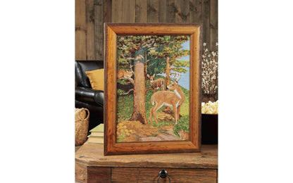 Wildlife Portraits Cross Stitch Book – Deer & Eagle Designs | Leisure Arts
