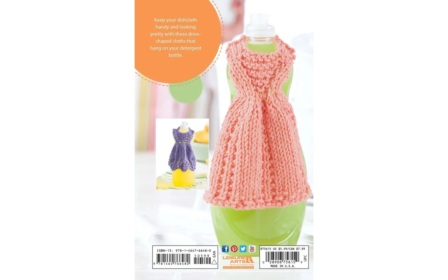 More Dishcloth Dresses to Knit – 7 Days-of-the-Week Designs | Leisure Arts