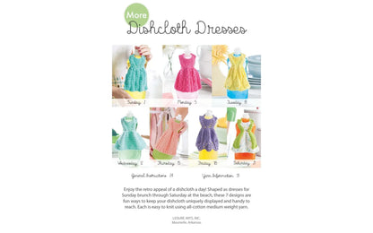 More Dishcloth Dresses to Knit – 7 Days-of-the-Week Designs | Leisure Arts