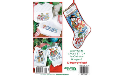 Snow Much Fun Cross Stitch Book – 13 Snowfolk Designs | Leisure Arts