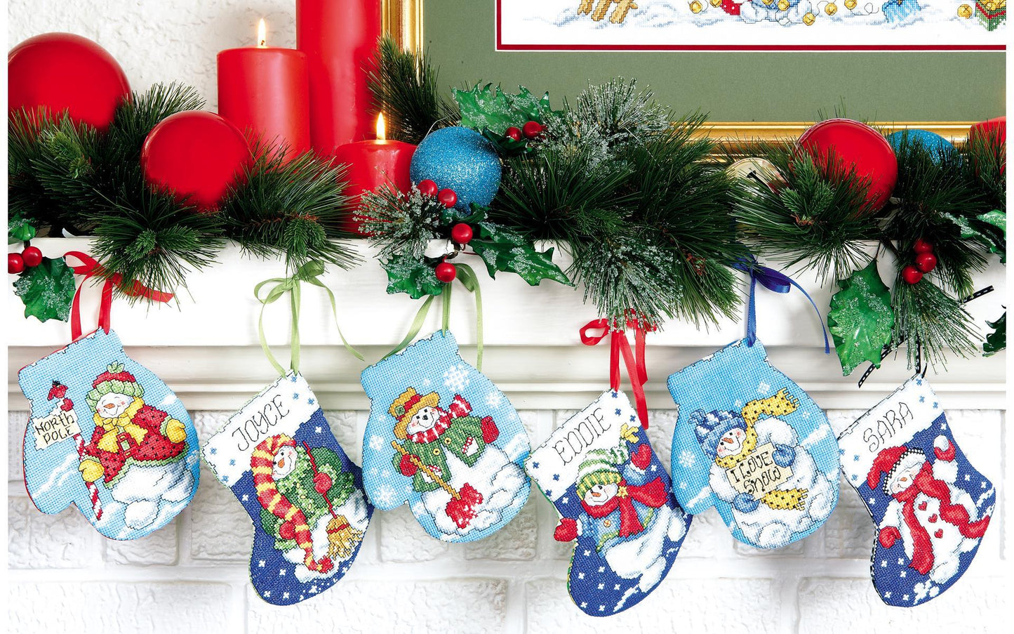 Snow Much Fun Cross Stitch Book – 13 Snowfolk Designs | Leisure Arts