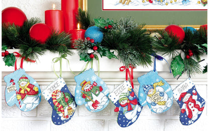 Snow Much Fun Cross Stitch Book – 13 Snowfolk Designs | Leisure Arts