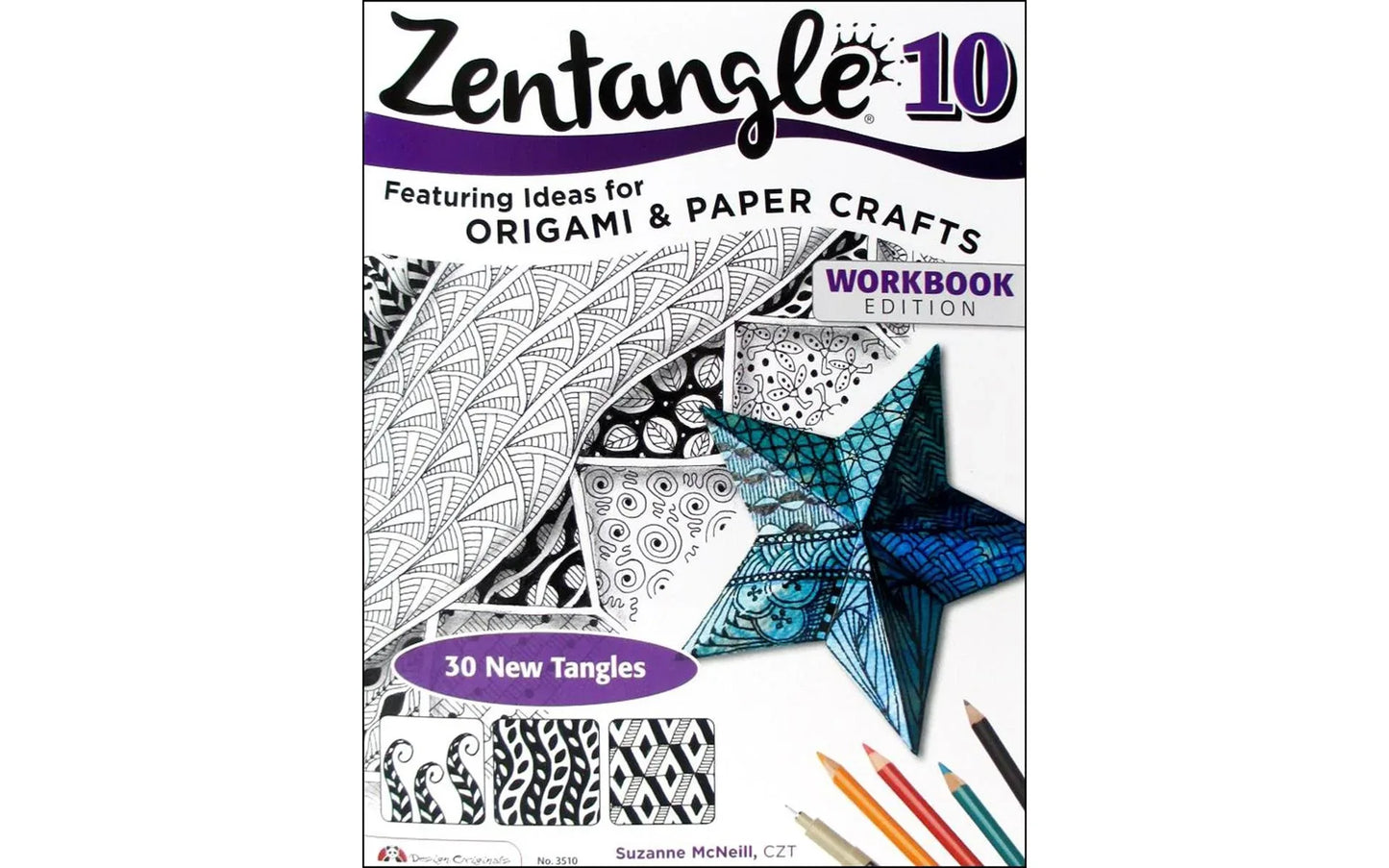 Zentangle 10 – Origami & Paper Crafts Workbook Edition | Design Originals