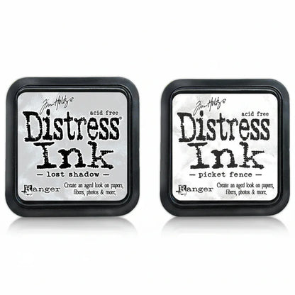 Tim Holtz Distress Ink Pads - Lost Shadow and Picket Fence