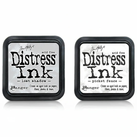 Tim Holtz Distress Ink Pads - Lost Shadow and Picket Fence