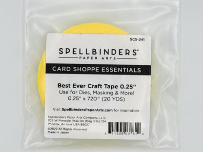 Spellbinders Best Ever Craft Tape 0.25" x 20yd