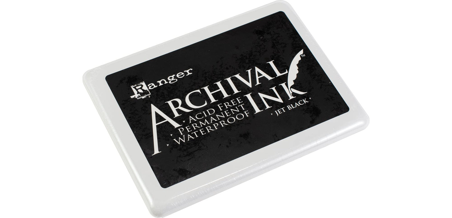 Ranger Archival Ink Jumbo Ink Pad #3 - Jet Black