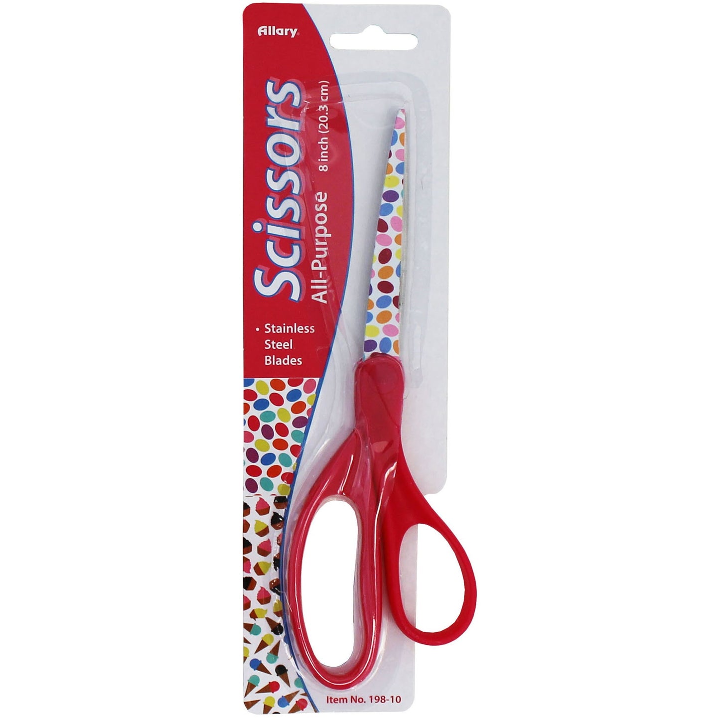 Allary 8" All-Purpose Scissors - Assorted Sweets