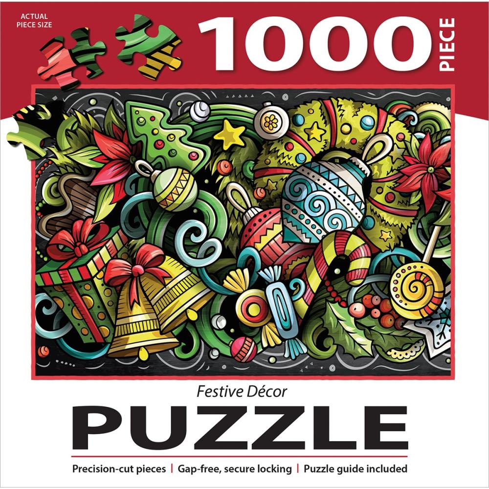 Lang Jigsaw Puzzle 1000 Pieces, Festive Decor