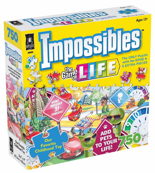 BePuzzled Impossibles - Game Of Life Jigsaw Puzzle 750 Pieces