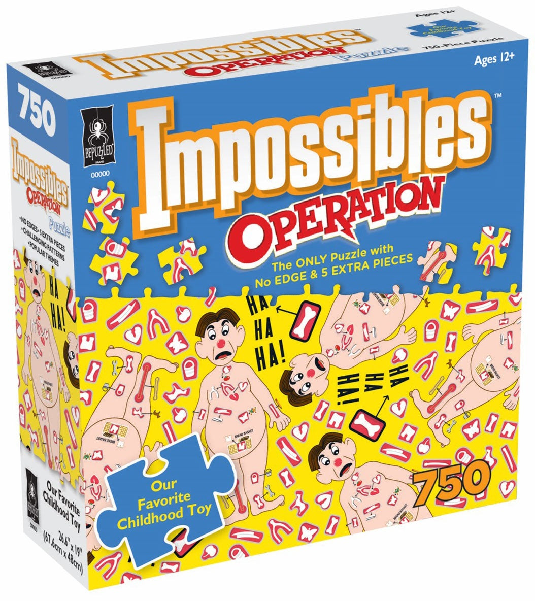 BePuzzled Impossibles - Operation Jigsaw Puzzle 750 Pieces – KarensHobbyRoom
