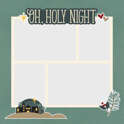 Simple Stories Collection Kit 12"X12" - Oh, Holy Night