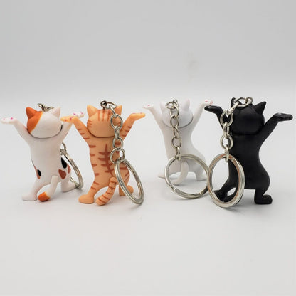 3D Cat key chains, multiple styles