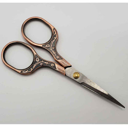 Craft Scissors, 5" Vintage style scissors, 5-colors