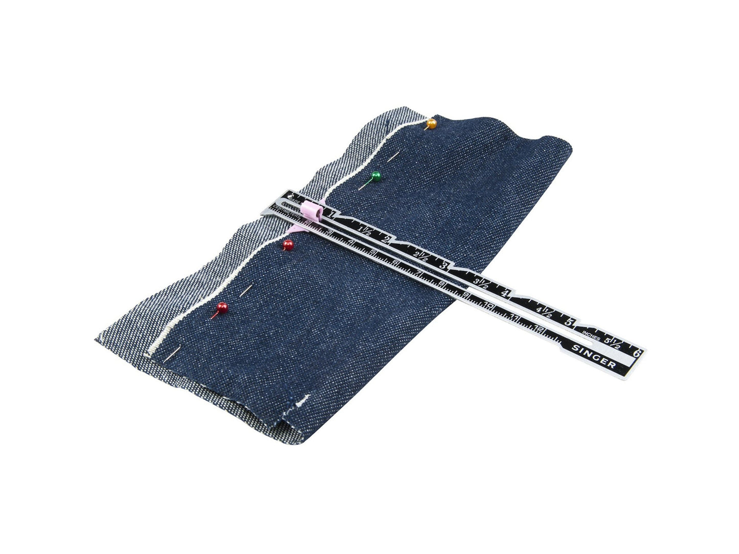 Singer 6" Sewing Gauge with slider | sewing notions, knitting gauge, stitch ruler