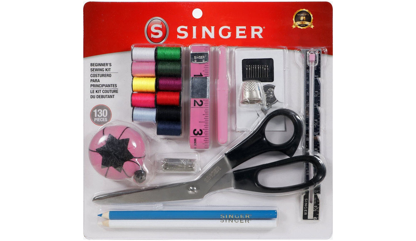 Singer Beginner's Sewing Kit 130pcs | sewing notions